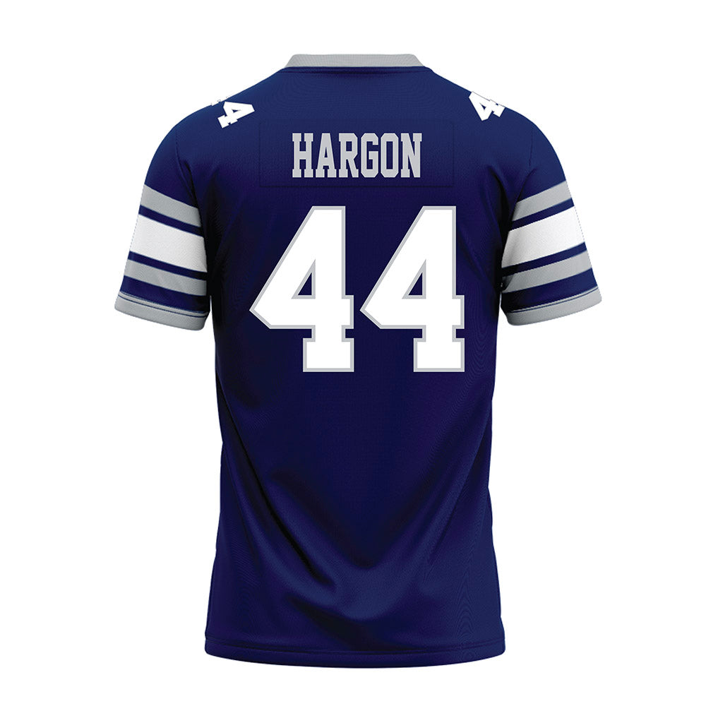 Rice - NCAA Football : Geron Hargon - Blue Premium Football Jersey