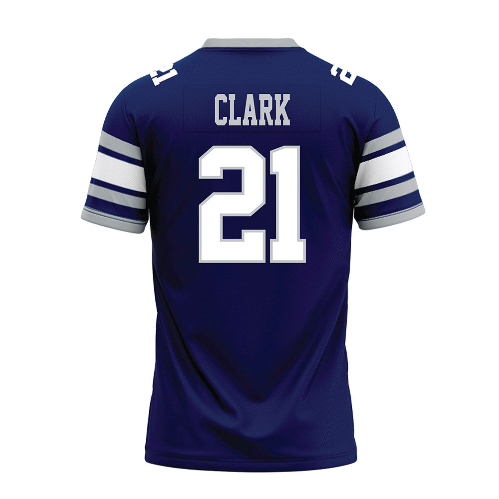 Rice - NCAA Football : Jamarion Clark - Blue Premium Football Jersey-1