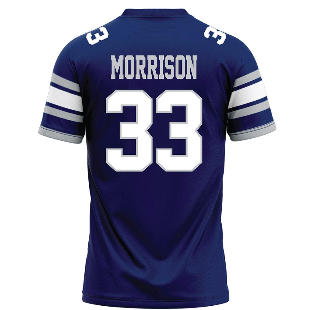 Rice - NCAA Football : Myron Morrison - Blue Football Jersey