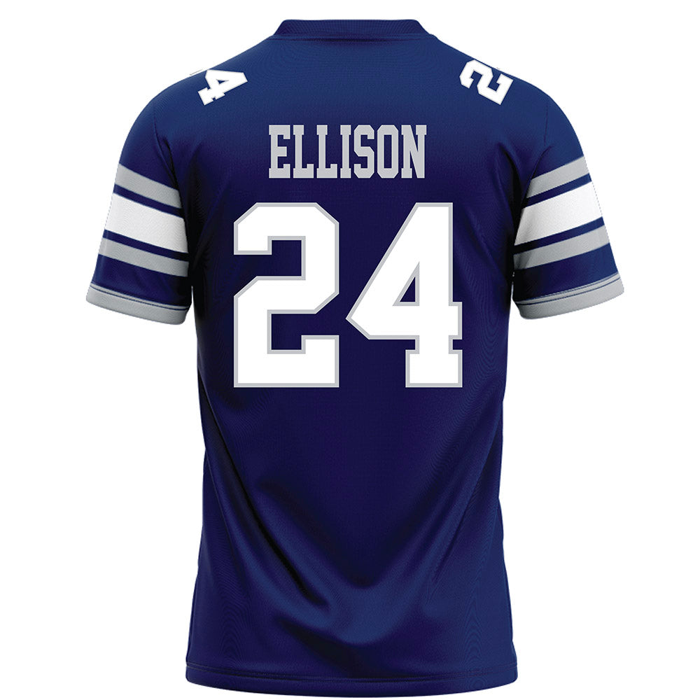 Rice - NCAA Football : JaBari Ellison - Blue Football Jersey-1