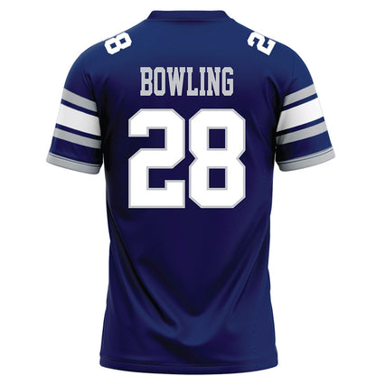 Rice - NCAA Football : Shepherd Bowling - Blue Football Jersey