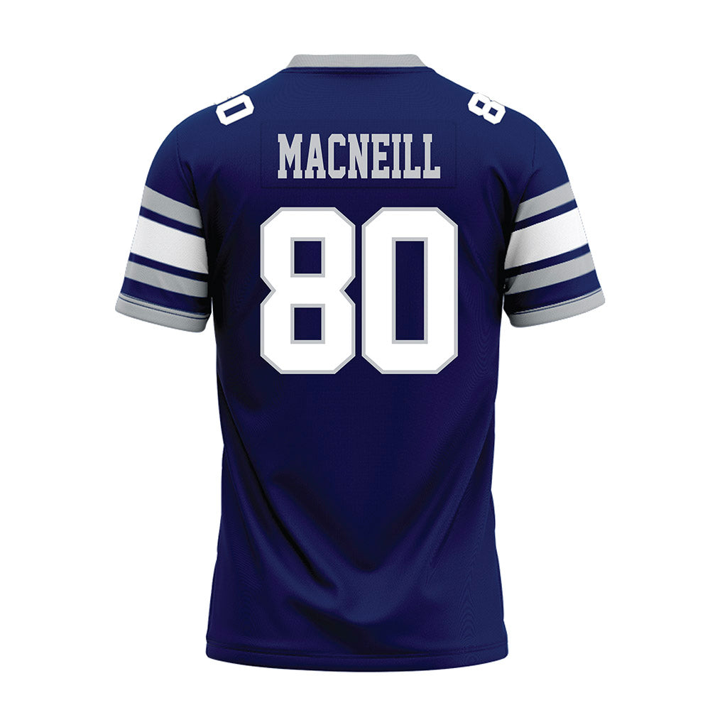 Rice - NCAA Football : Rawson MacNeill - Blue Premium Football Jersey