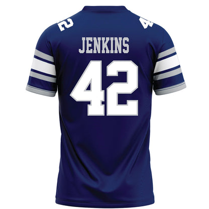Rice - NCAA Football : DeReyon Jenkins - Blue Football Jersey-1