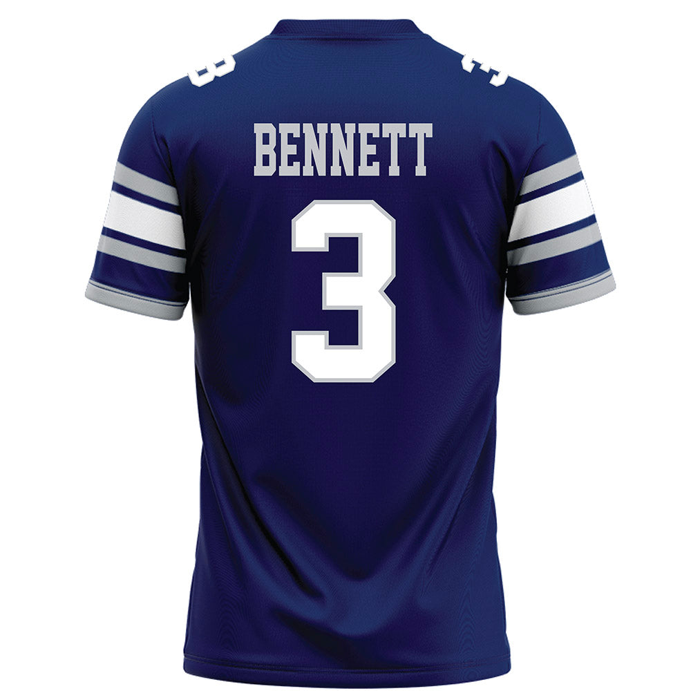 Rice - NCAA Football : Coleman Bennett - Blue Football Jersey