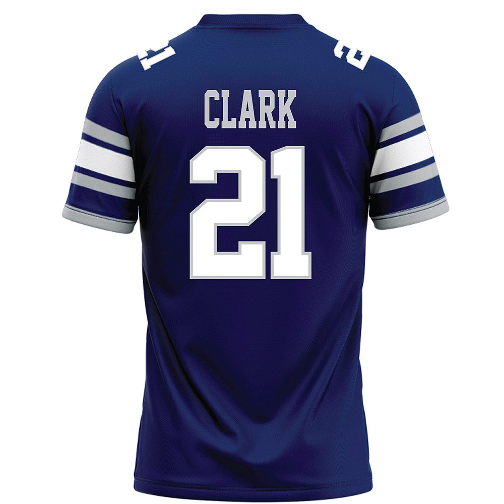 Rice - NCAA Football : Jamarion Clark - Blue Football Jersey-1