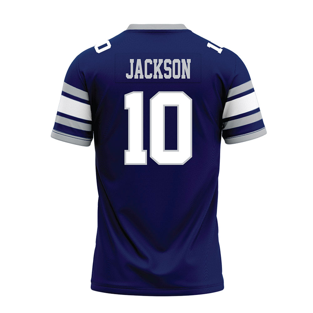 Rice - NCAA Football : Quinton Jackson - Blue Premium Football Jersey