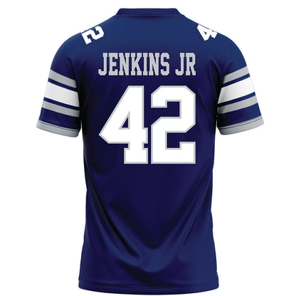 Rice - NCAA Football : DeReyon Jenkins Jr - Blue Football Jersey-1