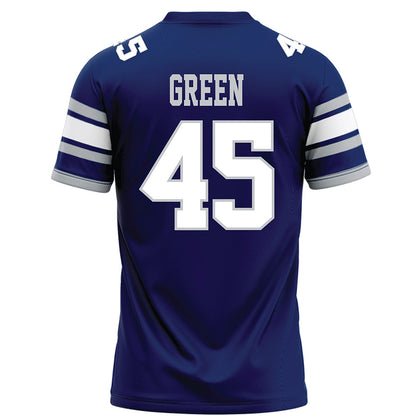 Rice - NCAA Football : Demone Green - Blue Football Jersey