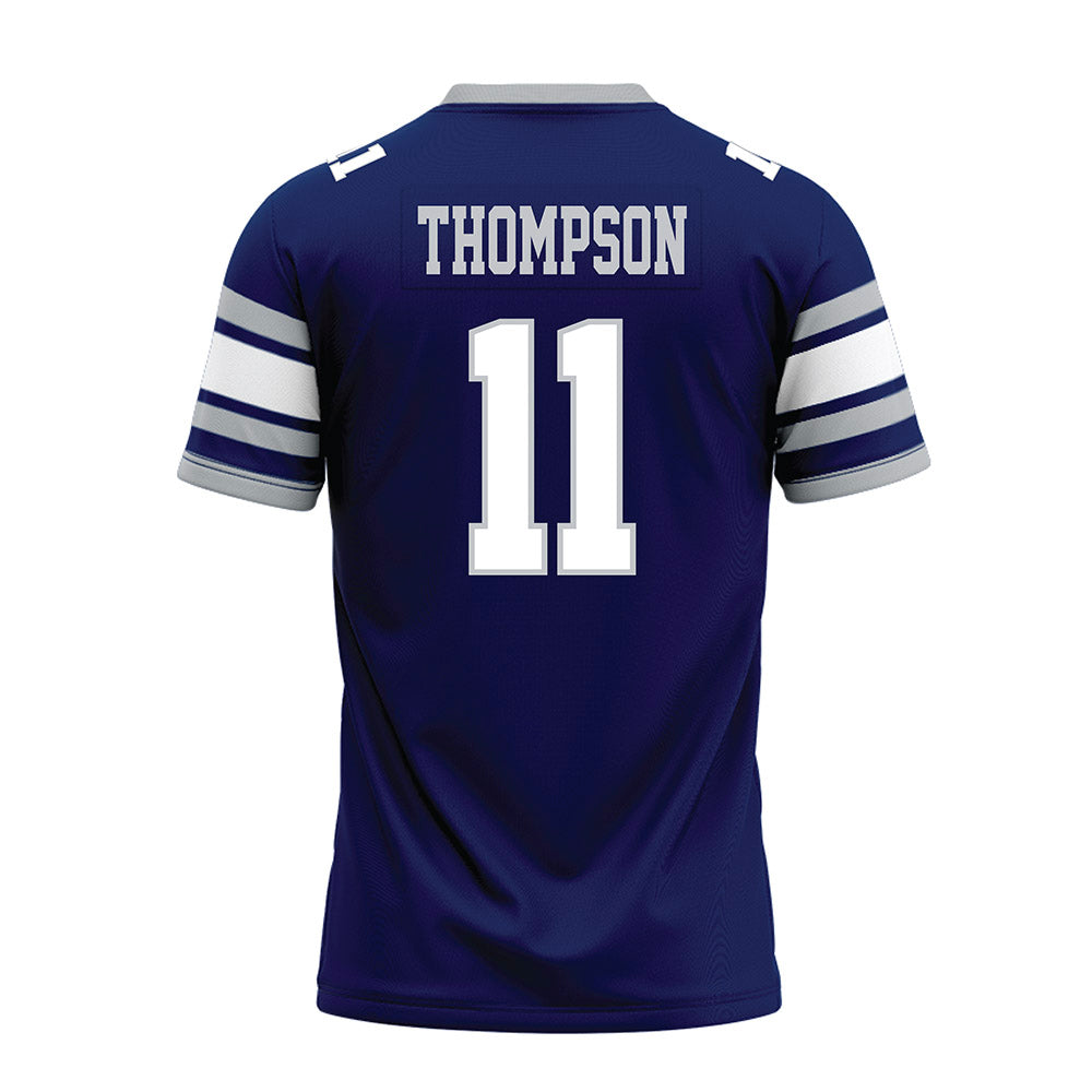 Rice - NCAA Football : Tyson Thompson - Blue Premium Football Jersey