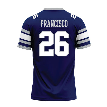 Rice - NCAA Football : Christian Francisco - Blue Premium Football Jersey