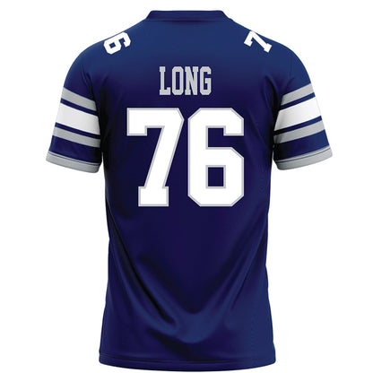 Rice - NCAA Football : John Long - Blue Football Jersey