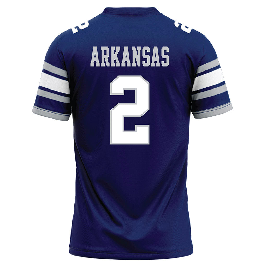 Rice - NCAA Football : DJ Arkansas - Blue Football Jersey