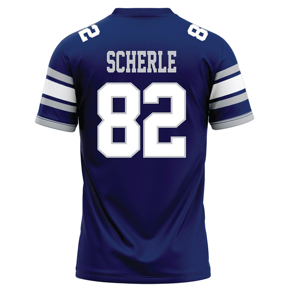 Rice - NCAA Football : Alexander Scherle - Blue Football Jersey-1