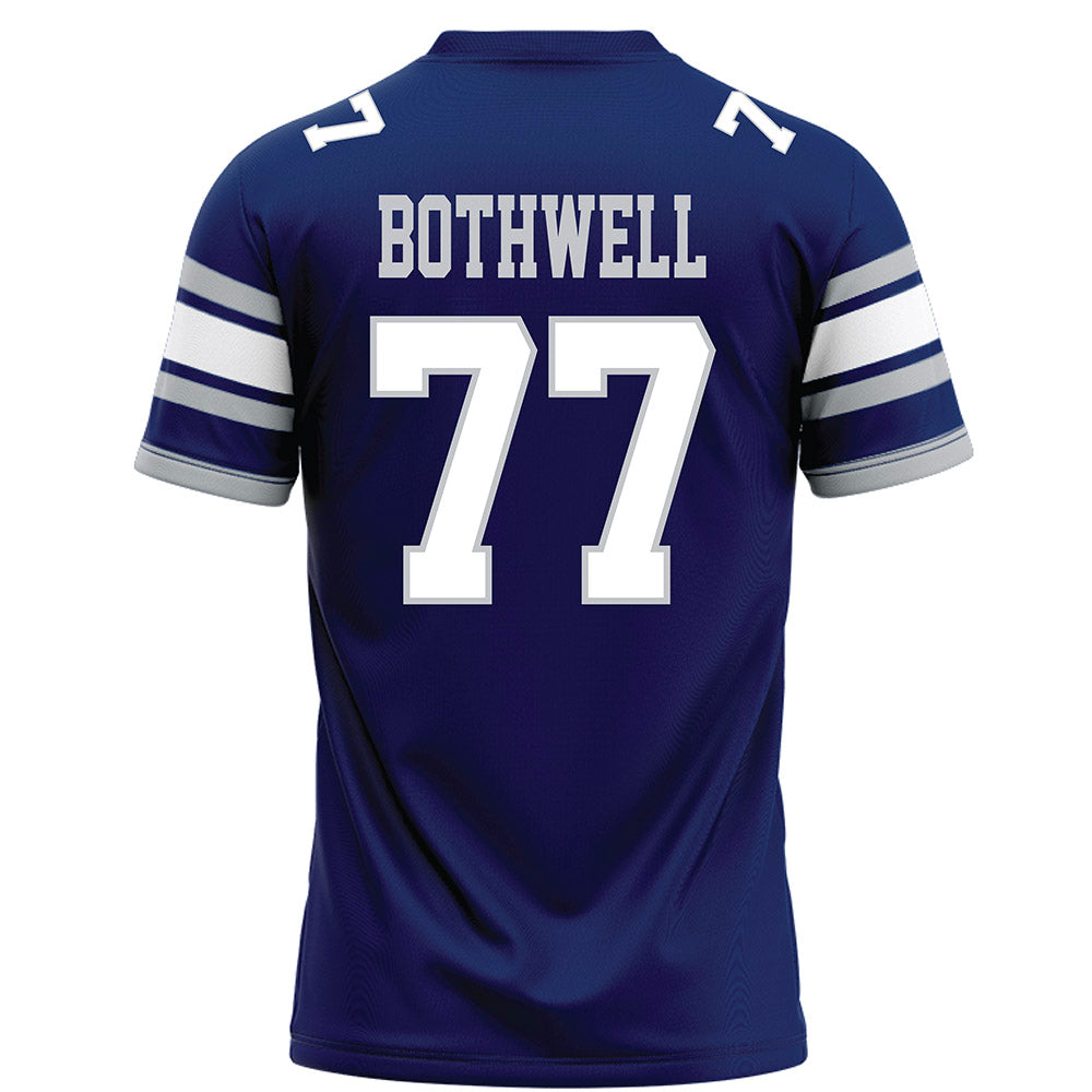 Rice - NCAA Football : Ian Bothwell - Blue Football Jersey-1