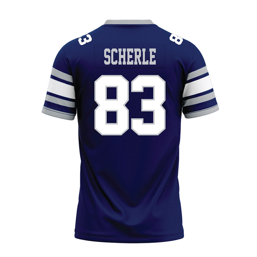 Rice - NCAA Football : Alexander Scherle - Blue Premium Football Jersey