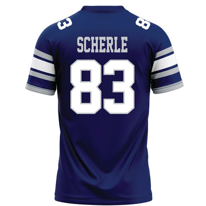 Rice - NCAA Football : Alexander Scherle - Blue Football Jersey