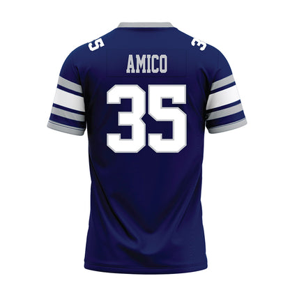 Rice - NCAA Football : Michael Amico - Blue Premium Football Jersey