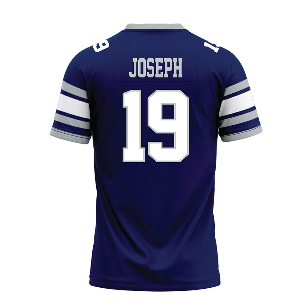 Rice - NCAA Football : Ichmael Joseph - Blue Premium Football Jersey