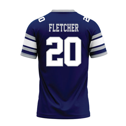 Rice - NCAA Football : Bailey Fletcher - Blue Premium Football Jersey