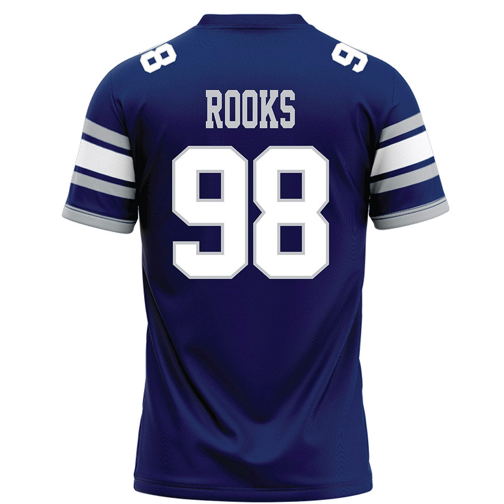 Rice - NCAA Football : Robert Rooks - Blue Football Jersey-1