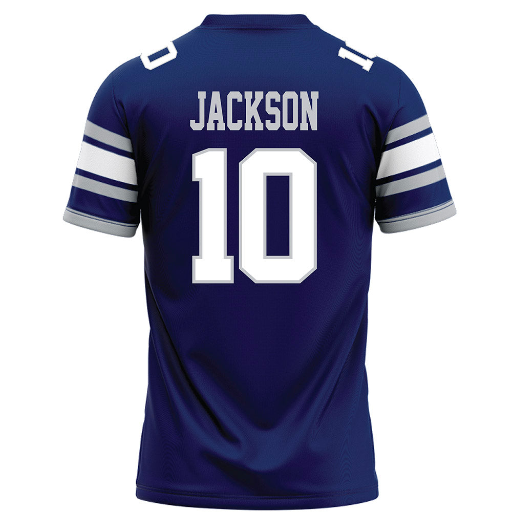 Rice - NCAA Football : Quinton Jackson - Blue Football Jersey