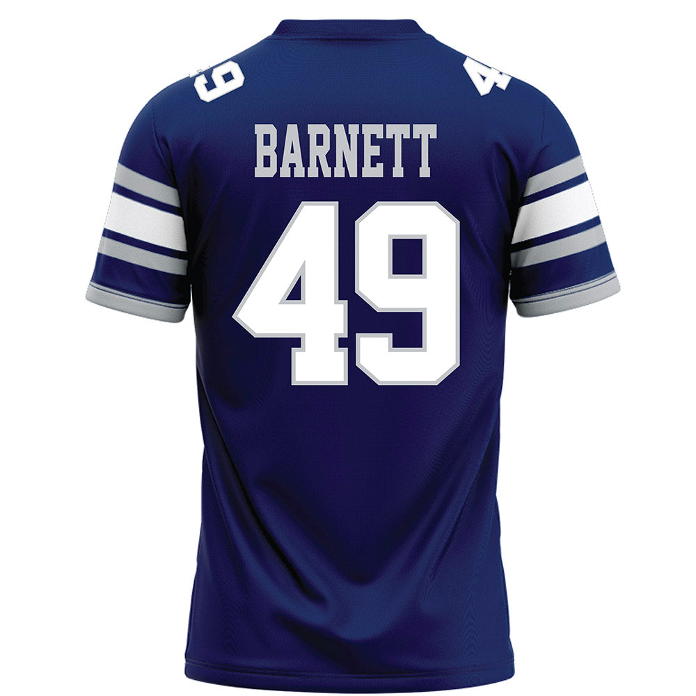 Rice - NCAA Football : Micah Barnett - Blue Football Jersey-1