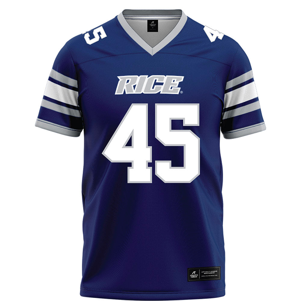 Rice - NCAA Football : Demone Green - Blue Football Jersey