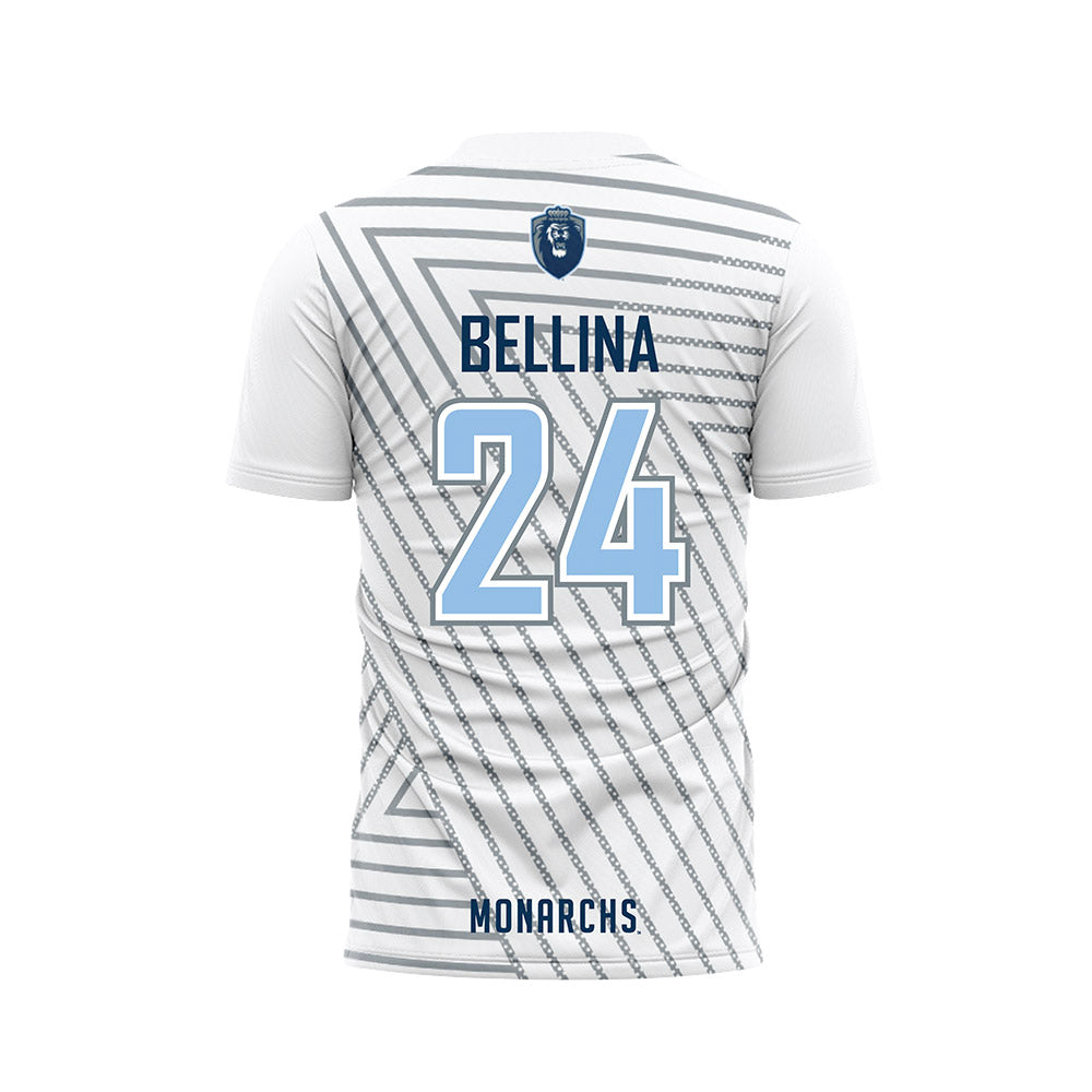 Old Dominion - NCAA Men's Soccer : Logan Bellina - White Soccer Jersey