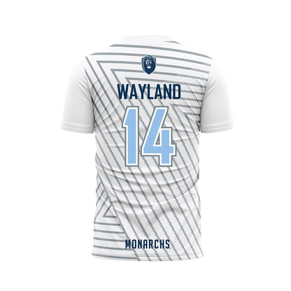 Old Dominion - NCAA Men's Soccer : Micah Wayland - White Soccer Jersey