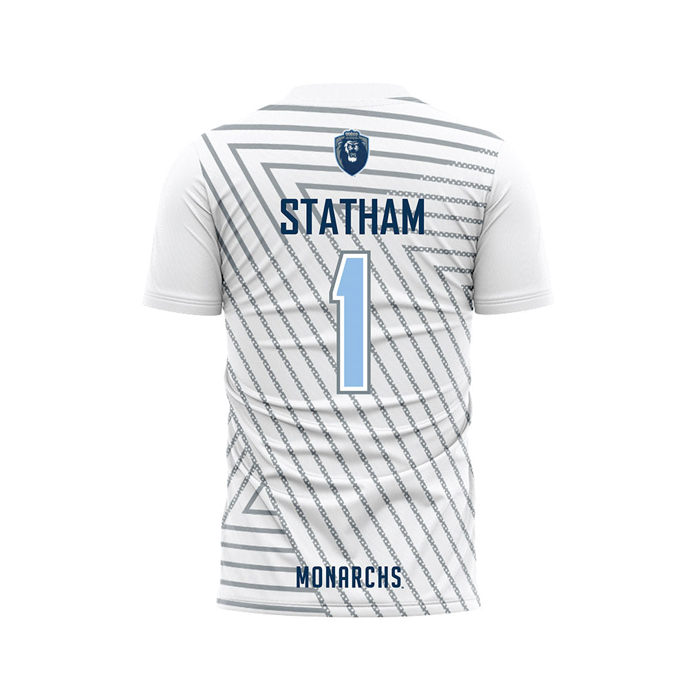 Old Dominion - NCAA Men's Soccer : Michael Statham - White Soccer Jersey