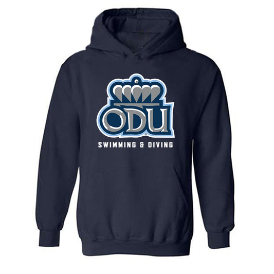 Old Dominion - NCAA Women's Swimming & Diving : Lauren Gray - Classic Shersey Hooded Sweatshirt-0