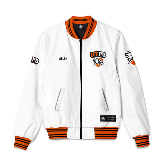 UTPB - NCAA Football : Malik Allen - Bomber Jacket-0