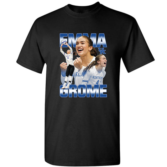 Kentucky - NCAA Women's Volleyball : Emma Grome - Player Collage T-Shirt