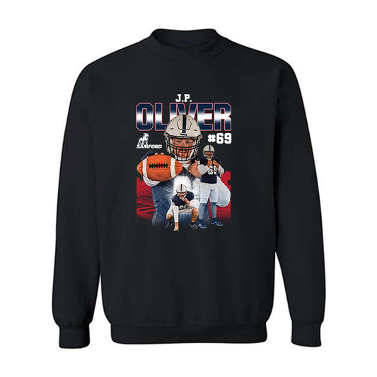 Samford - NCAA Football : JP Oliver - Crewneck Sweatshirt Player Collage