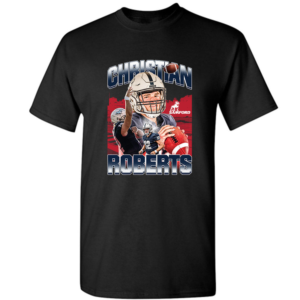 Samford - NCAA Football : Christian Roberts - T-Shirt Player Collage