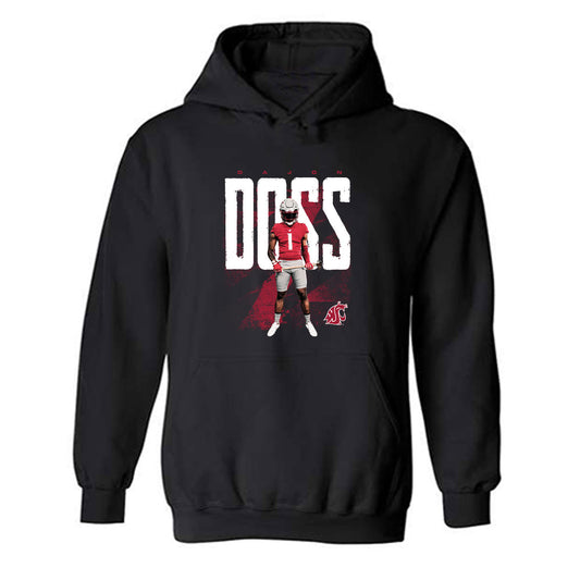 WSU - NCAA Football : Dajon Doss - Hooded Sweatshirt Player Collage