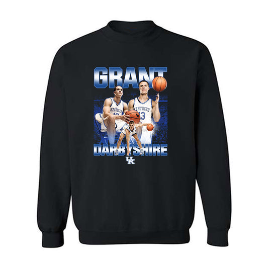 Kentucky - NCAA Men's Basketball : Grant Darbyshire - Crewneck Sweatshirt Player Collage