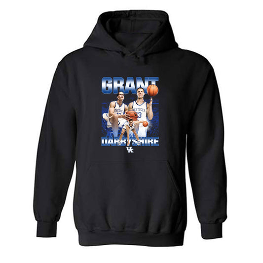 Kentucky - NCAA Men's Basketball : Grant Darbyshire - Hooded Sweatshirt Player Collage