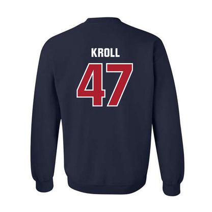 Dallas Baptist - NCAA Baseball : Athan Kroll - Classic Shersey Crewneck Sweatshirt-1