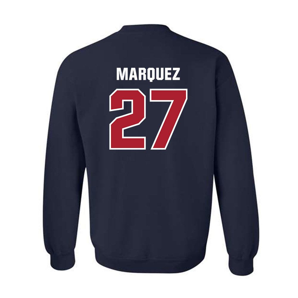 Dallas Baptist - NCAA Women's Bowling : Paul Marquez - Classic Shersey Crewneck Sweatshirt-1