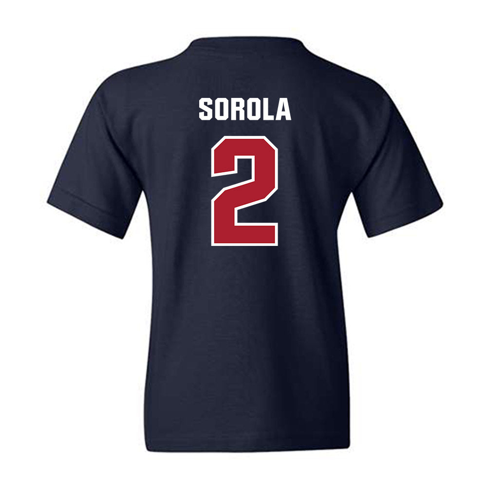 Dallas Baptist - NCAA Women's Bowling : Travis Sorola - Classic Shersey Youth T-Shirt-1