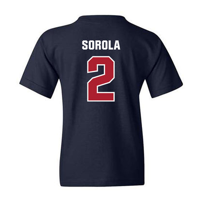 Dallas Baptist - NCAA Women's Bowling : Travis Sorola - Classic Shersey Youth T-Shirt-1