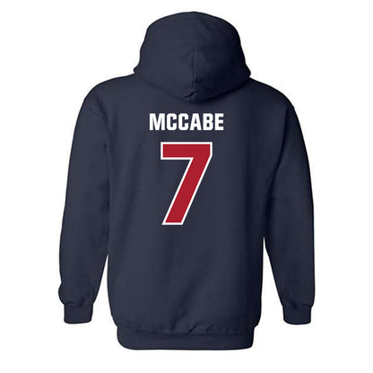 Dallas Baptist - NCAA Men's Basketball : Jackson McCabe - Classic Shersey Hooded Sweatshirt-1
