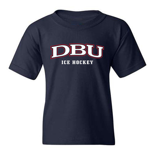 Dallas Baptist - NCAA Men's Ice Hockey : Arturo Garcia - Classic Shersey Youth T-Shirt-0