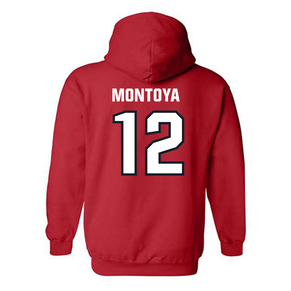 Dallas Baptist - NCAA Women's Soccer : Hannah Montoya - Hooded Sweatshirt-1