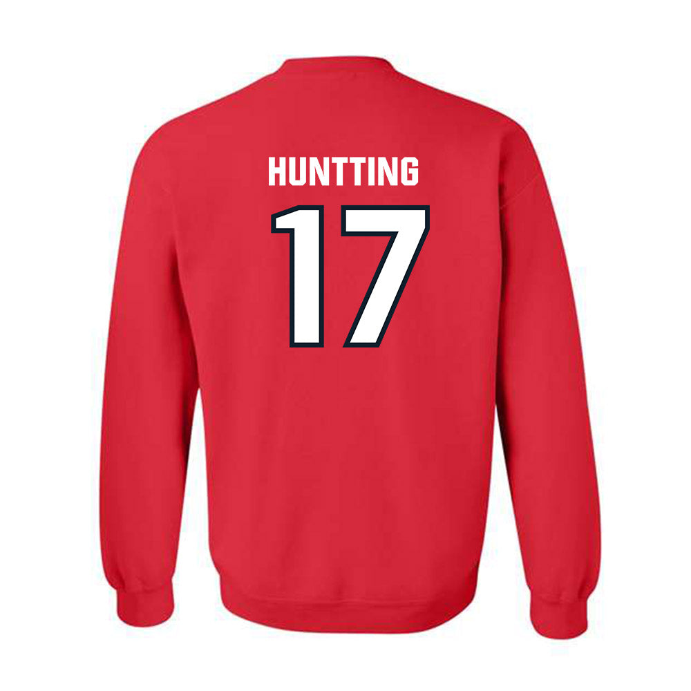 Dallas Baptist - NCAA Men's Ice Hockey : David Huntting - Crewneck Sweatshirt-1