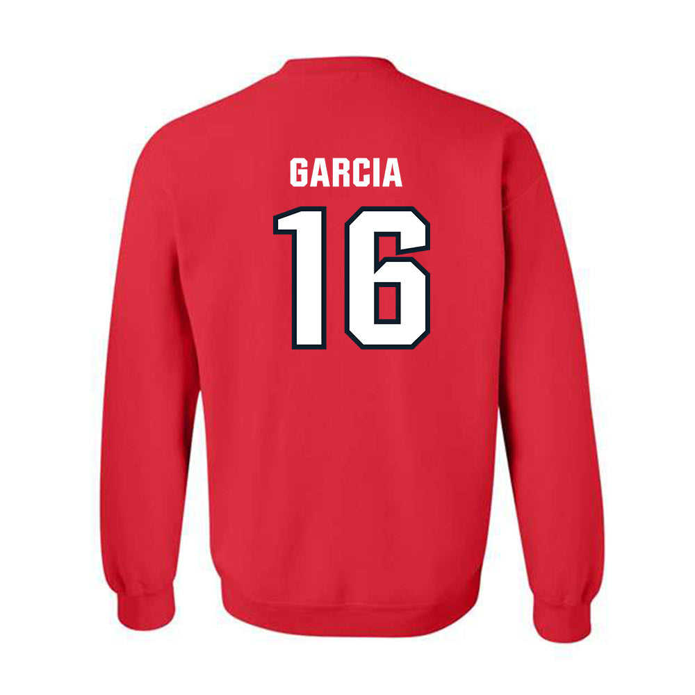 Dallas Baptist - NCAA Men's Ice Hockey : Arturo Garcia - Crewneck Sweatshirt-1