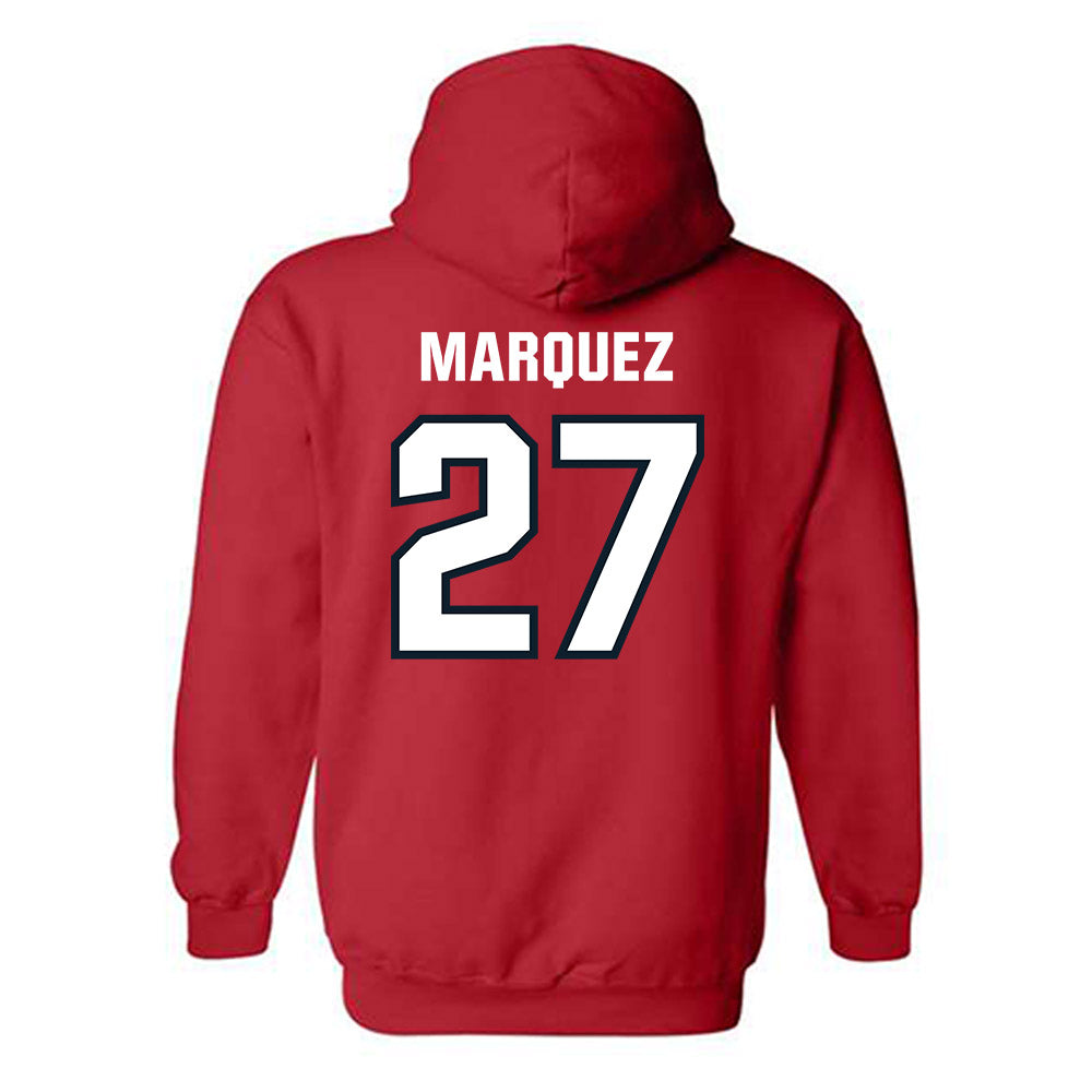 Dallas Baptist - NCAA Women's Bowling : Paul Marquez - Hooded Sweatshirt-1