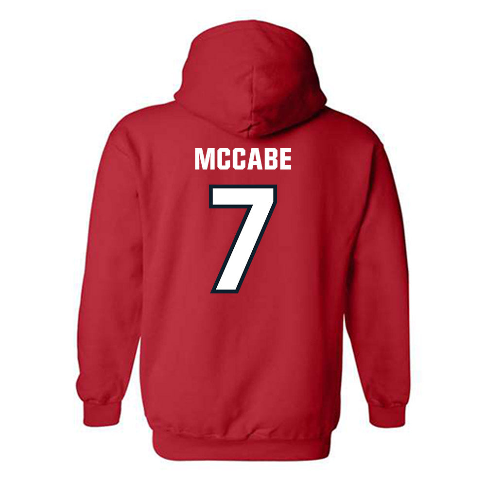 Dallas Baptist - NCAA Men's Basketball : Jackson McCabe - Hooded Sweatshirt-1