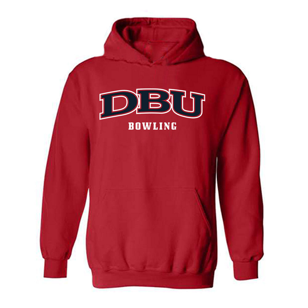 Dallas Baptist - NCAA Women's Bowling : Travis Sorola - Hooded Sweatshirt-0